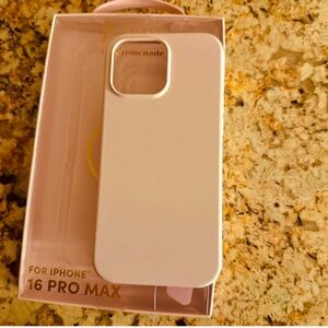 Pink iPhone 16 pro max case